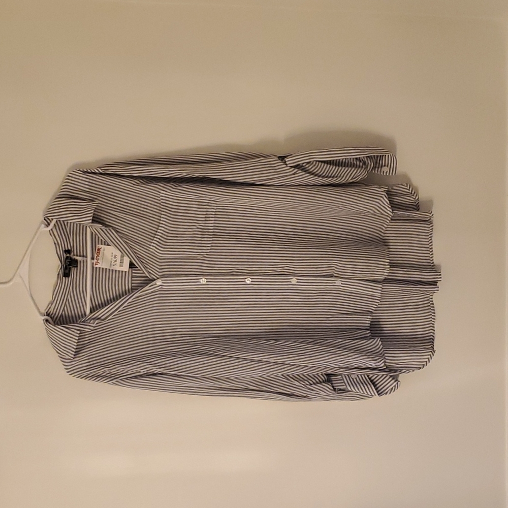 Velvet heart button down shirt